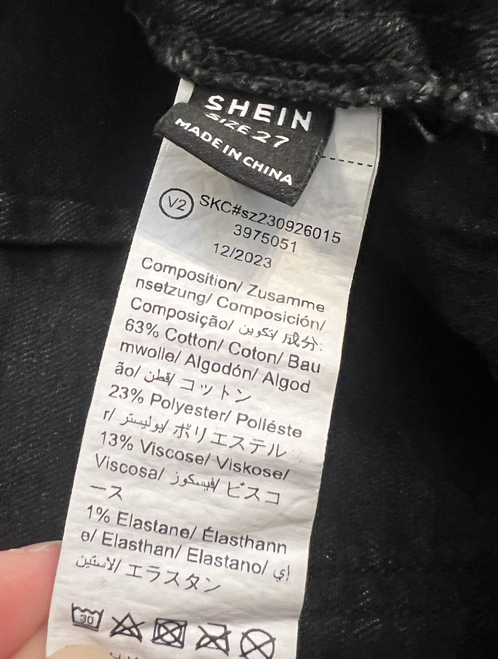 Sexy Damen Y2K Mid Waist Schlaghose Bootcut Jeans mit Gürtel Gr. 34/36