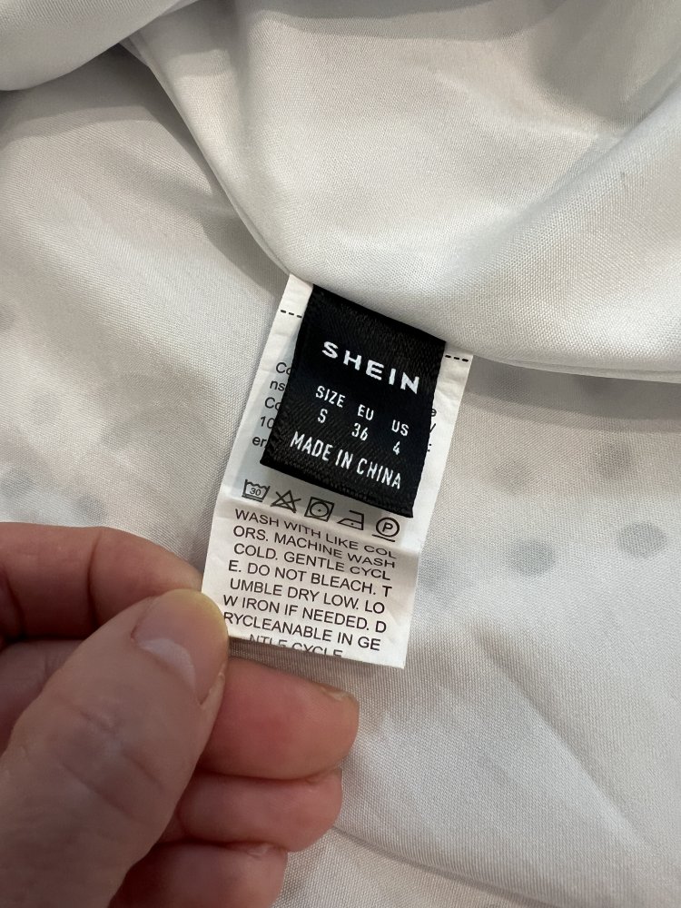 Süßes Damen Pola Dot Skater A-Linie Sommerkleid Weiß Schwarz S/36