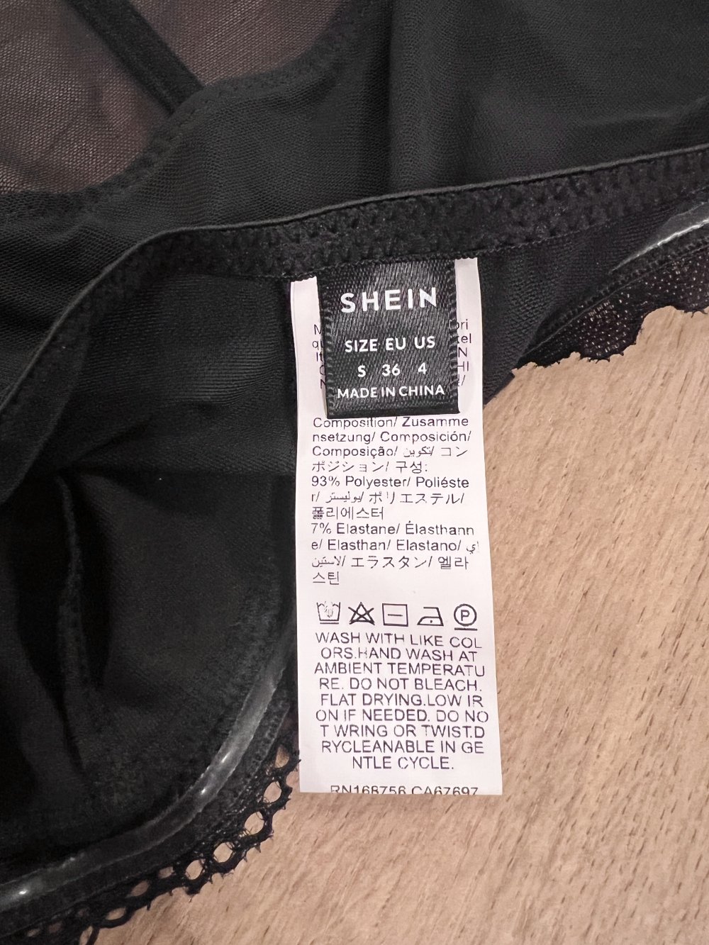 Sexy Damen Y2K Bandeau Tube Korsett Crop Top Lingerie Style Spitze Mesh S/36