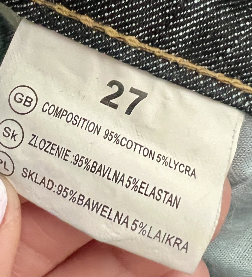 Sexy Damen 3/4 Jeans Hüfthose Denim Sommer Dunkelblau XS/S