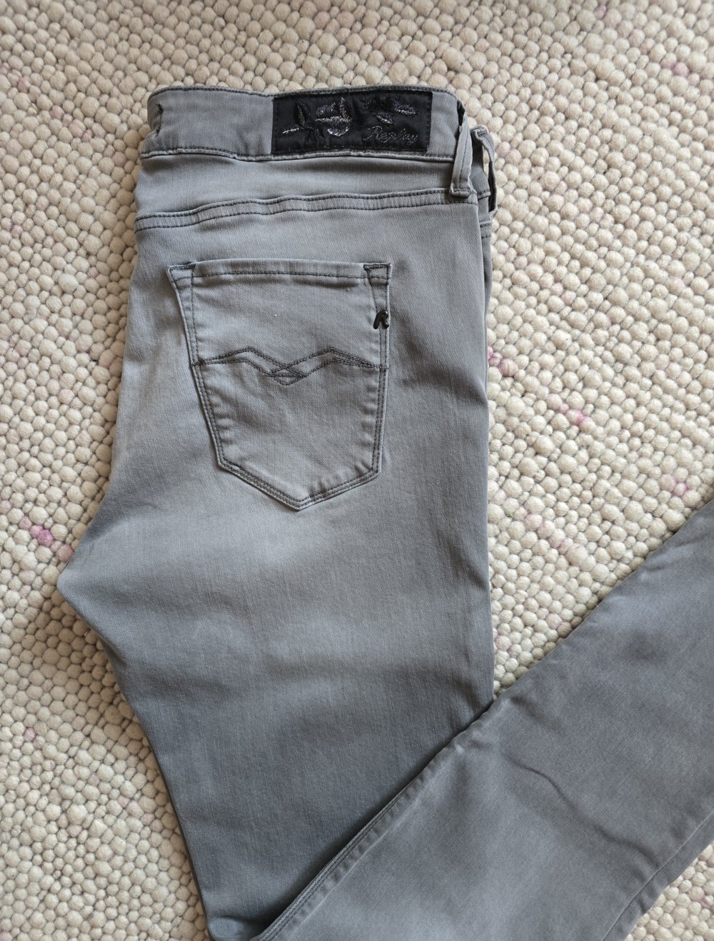 Replay Jeans New luz Gr.32/40 grau