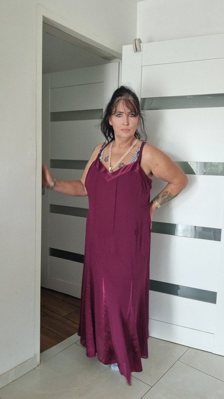 Kleid. Maxikleid