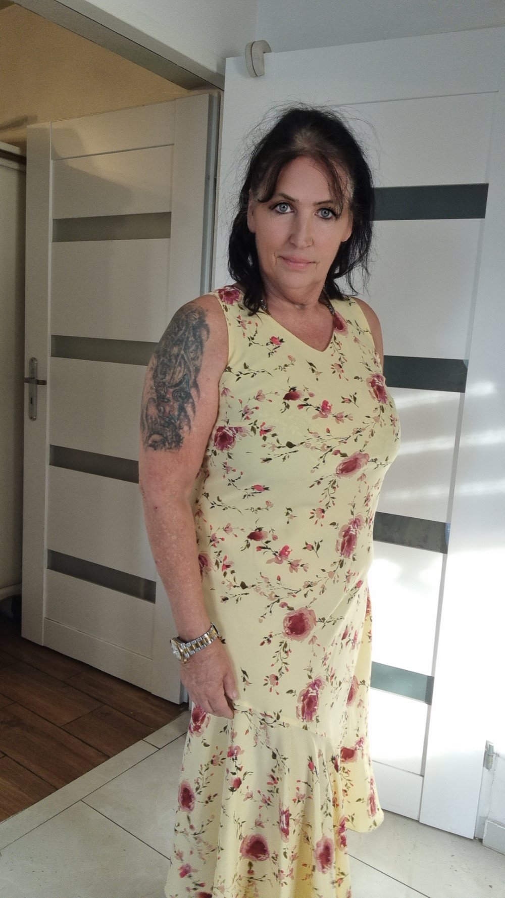 Kleid. Maxikleid