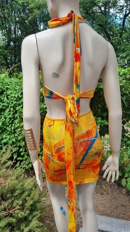 kurzes Sommerkleid