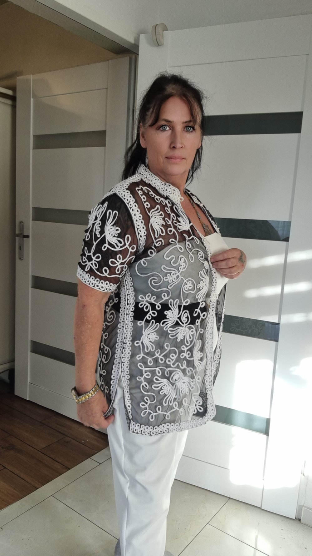 Bluse. Spitzenbluse