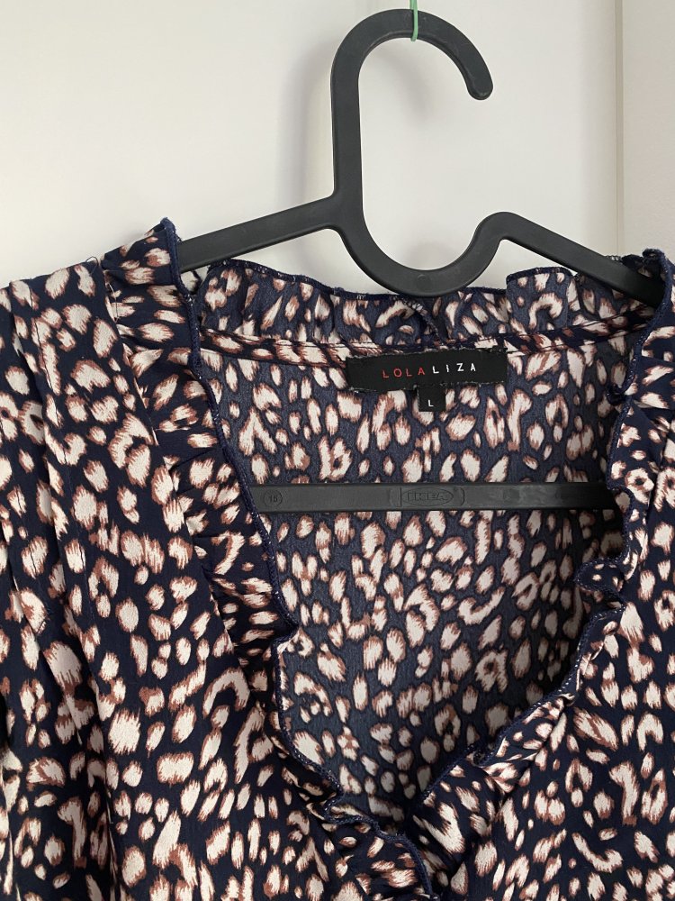 Bluse langarm Muster Lola liza Gr. L