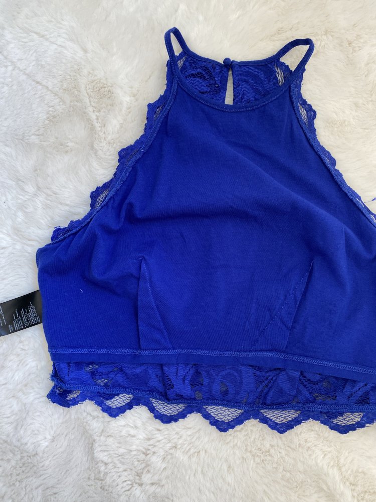 Spitzentop Neckholder Top Bustier Gr. 42 H&M