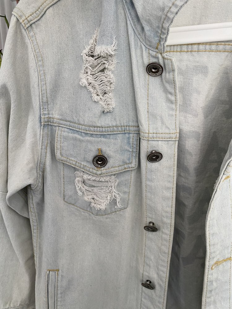 Jeansjacke Pablo Oversized Destroyed unisex