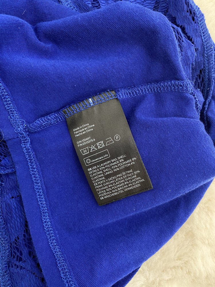 Spitzentop Neckholder Top Bustier Gr. 42 H&M