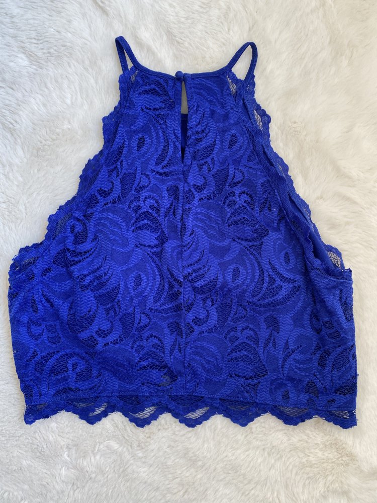 Spitzentop Neckholder Top Bustier Gr. 42 H&M