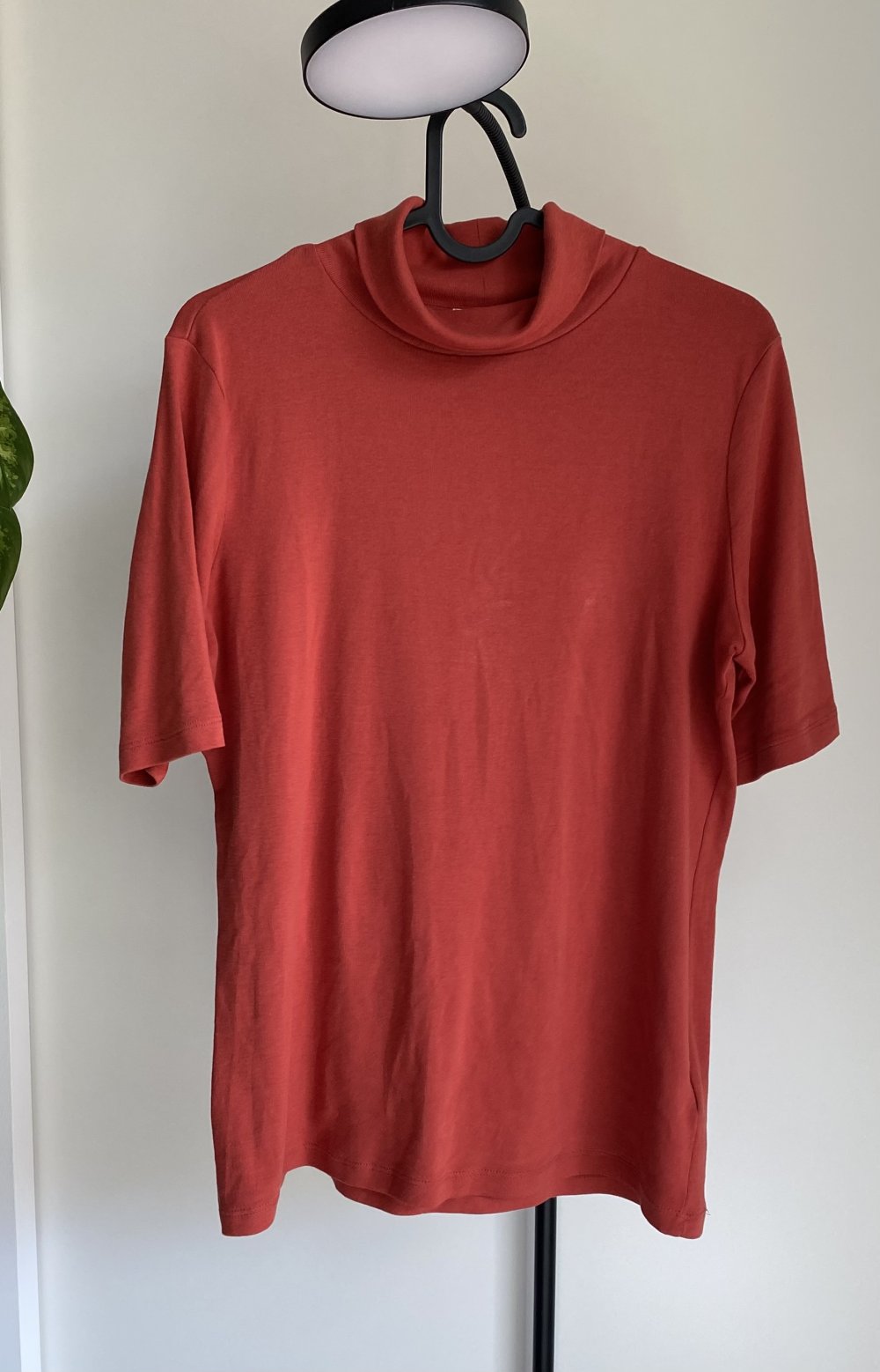 hübsches Kurzarm T-Shirt Tom Tailor Rollkragen Turtleneck