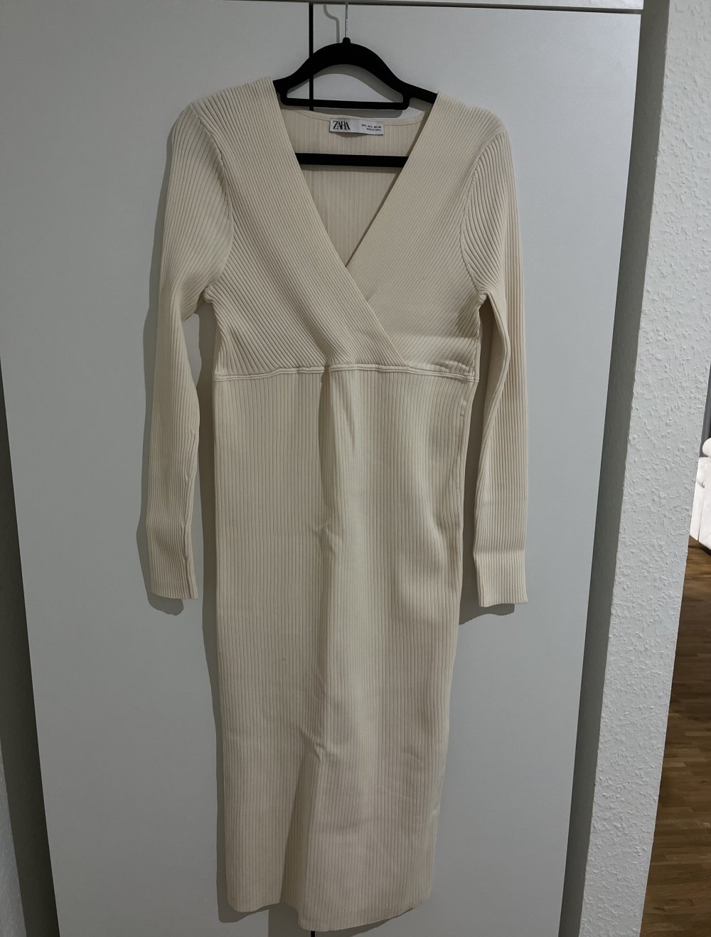 Zara Strick Midikleid L