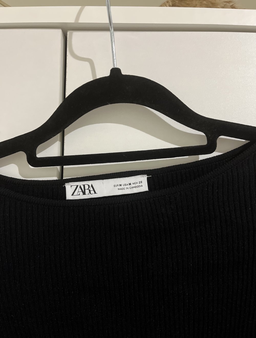 Zara Strick Midikleid M