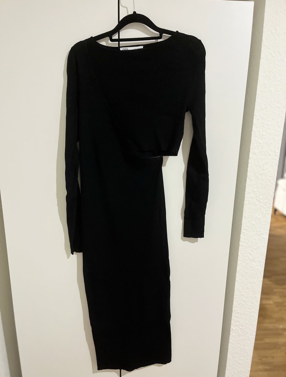 Zara Strick Midikleid M
