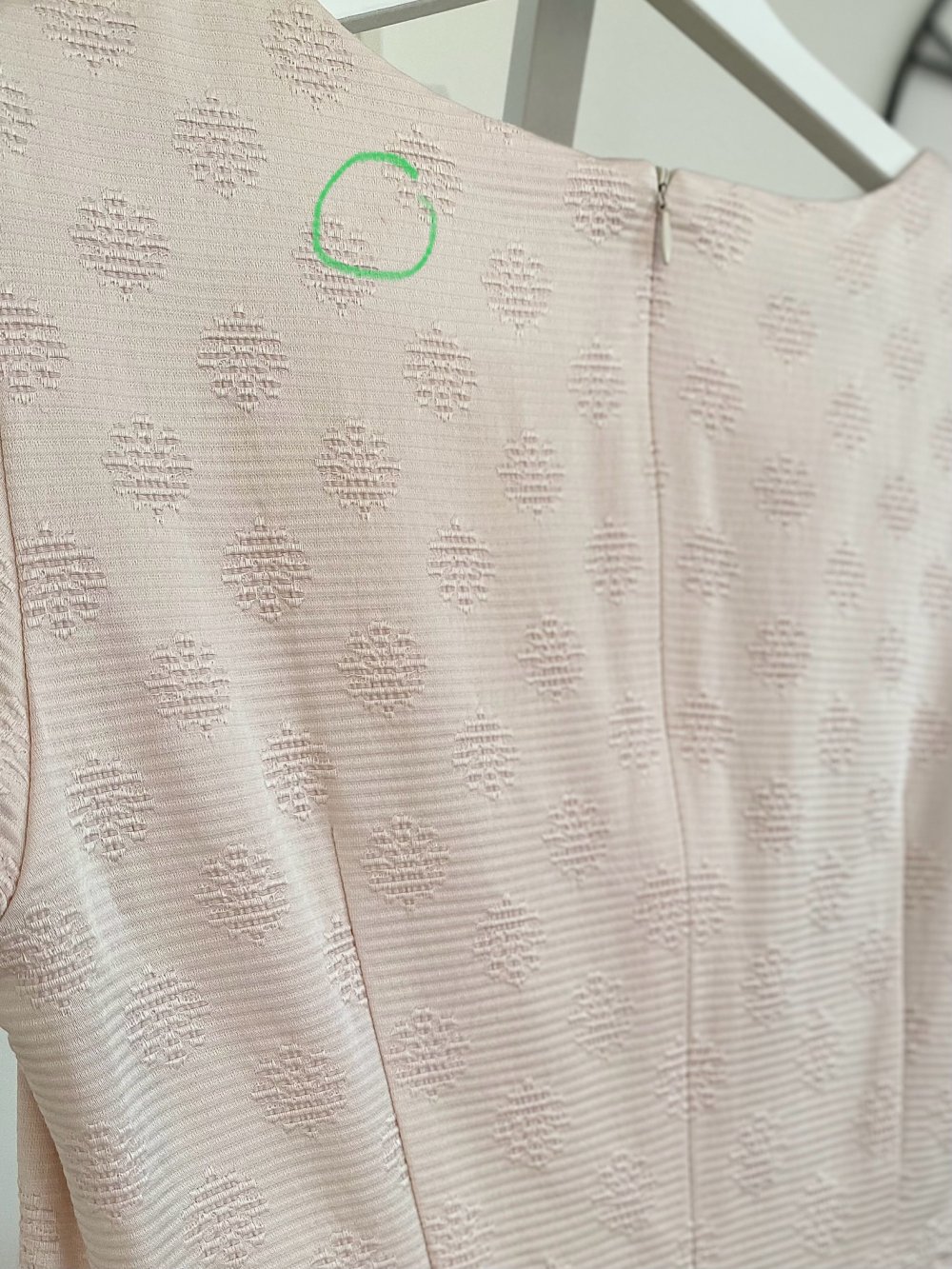 Taifun Gerry Weber Kleid kurz Minikleid Sommerkleid aus Baumwolle Viskose gemustert zartes rose rosa