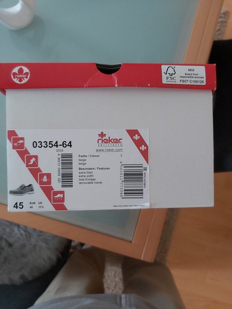 Slipper Gr. 45, wie neu, ohne Versandkosten