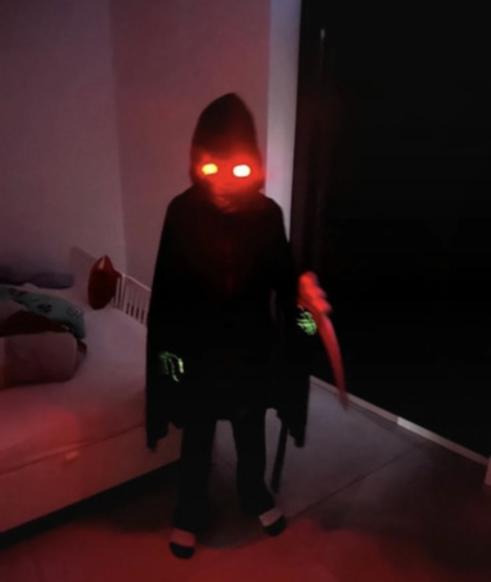 Halloween Kostüme Sensenmann neu Größe 128 134 140 146 152  158