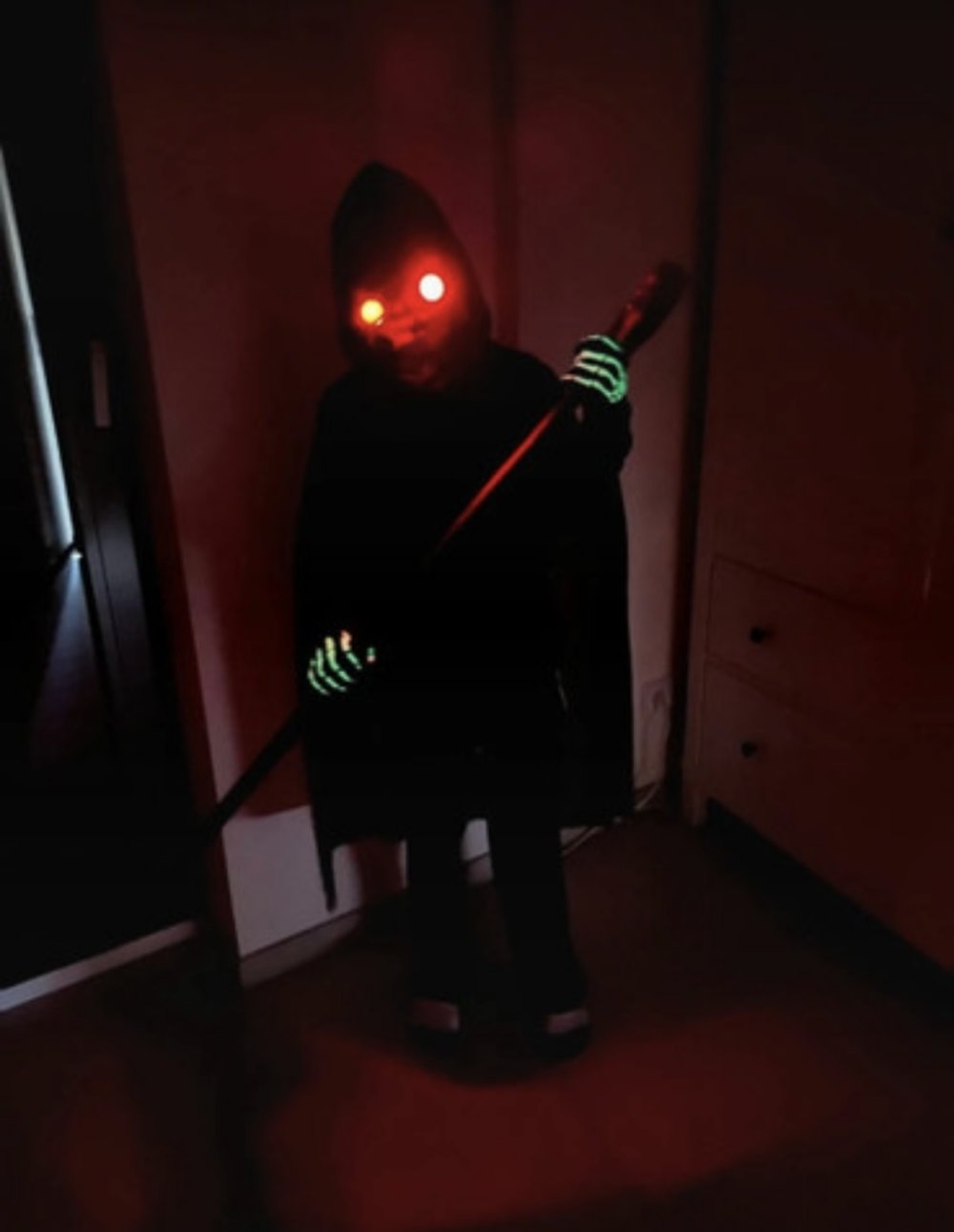 Halloween Kostüme Sensenmann neu Größe 128 134 140 146 152  158