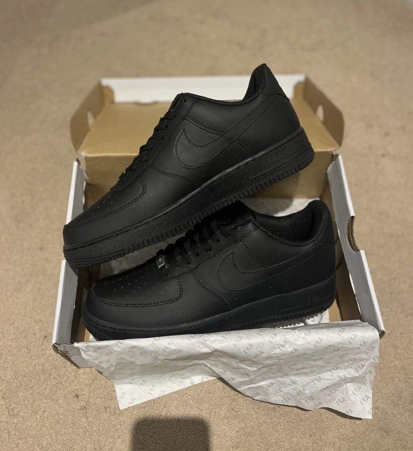 Nike Sportswear AIR FORCE 1 '07 - Sneaker low - black