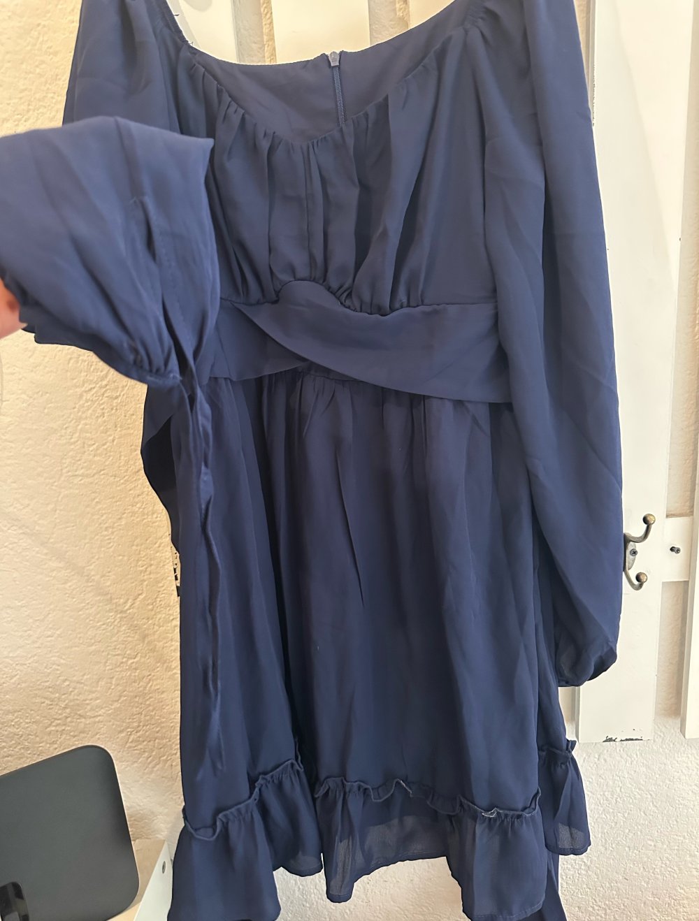 Blaues Kleid
