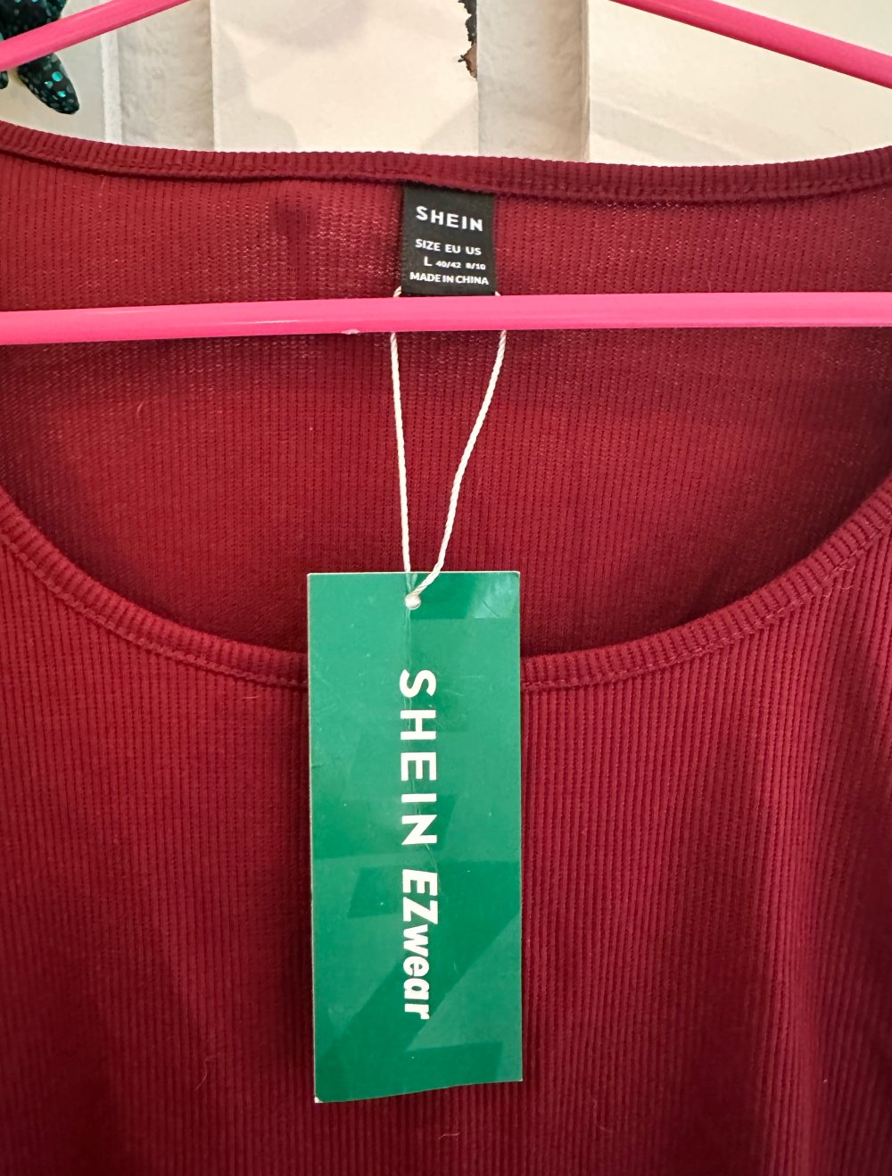 Bordeaux Kleid