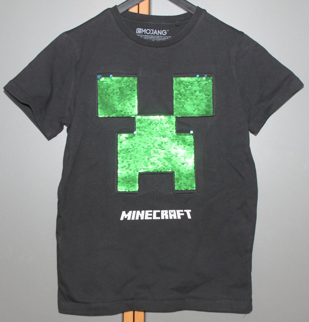 Next Mojang Minecraft T Shirt 140 146 Longsleeve Neu!