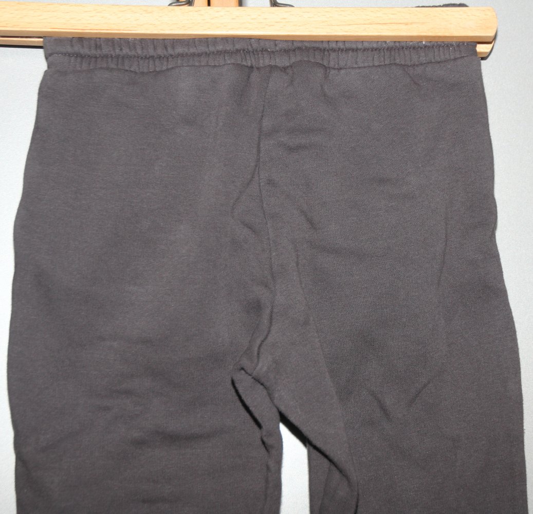 H&M Basic Jogger Hose 128 134 Joggerhose Freizeithose grau schwarz w Neu