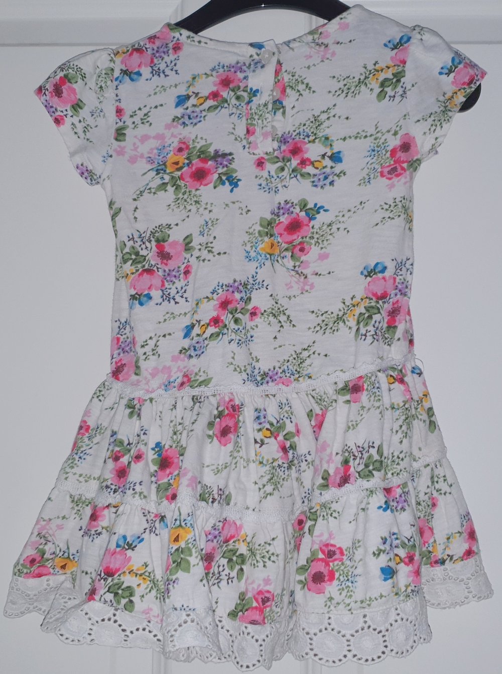 Next Sommer Kleid 86 92 Kleidchen Hängerchen Blumenwiese w Neu