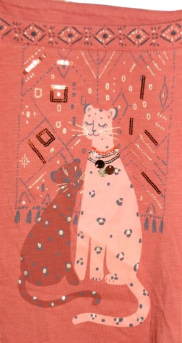 Palomino T - Shirt 122 128 Mädchen Longsleeve braun w Neu