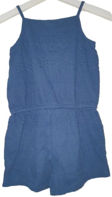 H&M Logg Hose Spieler Jumpsuit 110 116 traumhaft Overall marineblau Spitze w Neu