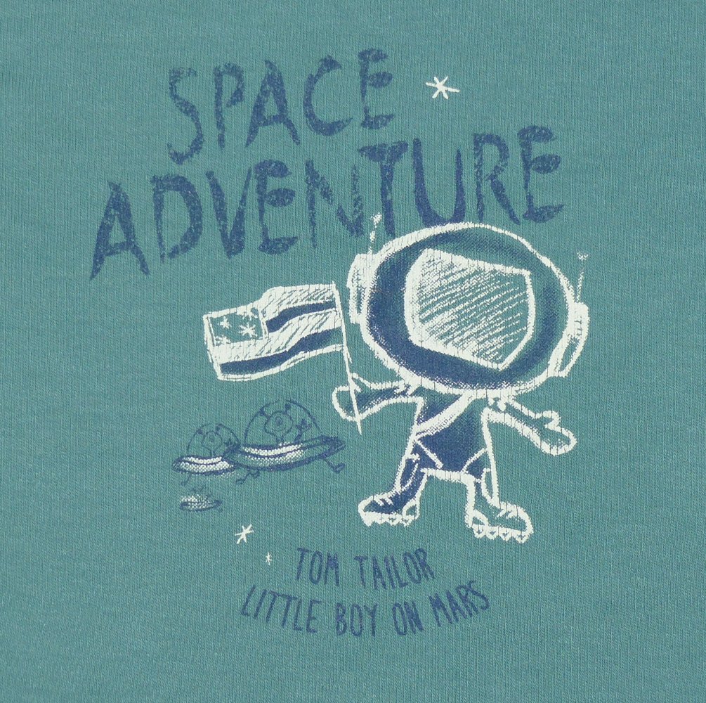 Tom Tailor LA Shirt 86 92 Langarmshirt Longsleeve grün w Neu