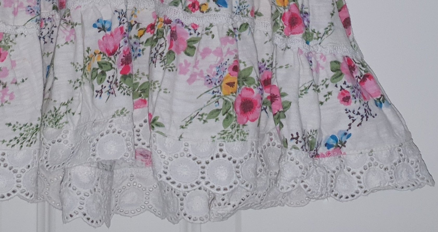 Next Sommer Kleid 86 92 Kleidchen Hängerchen Blumenwiese w Neu