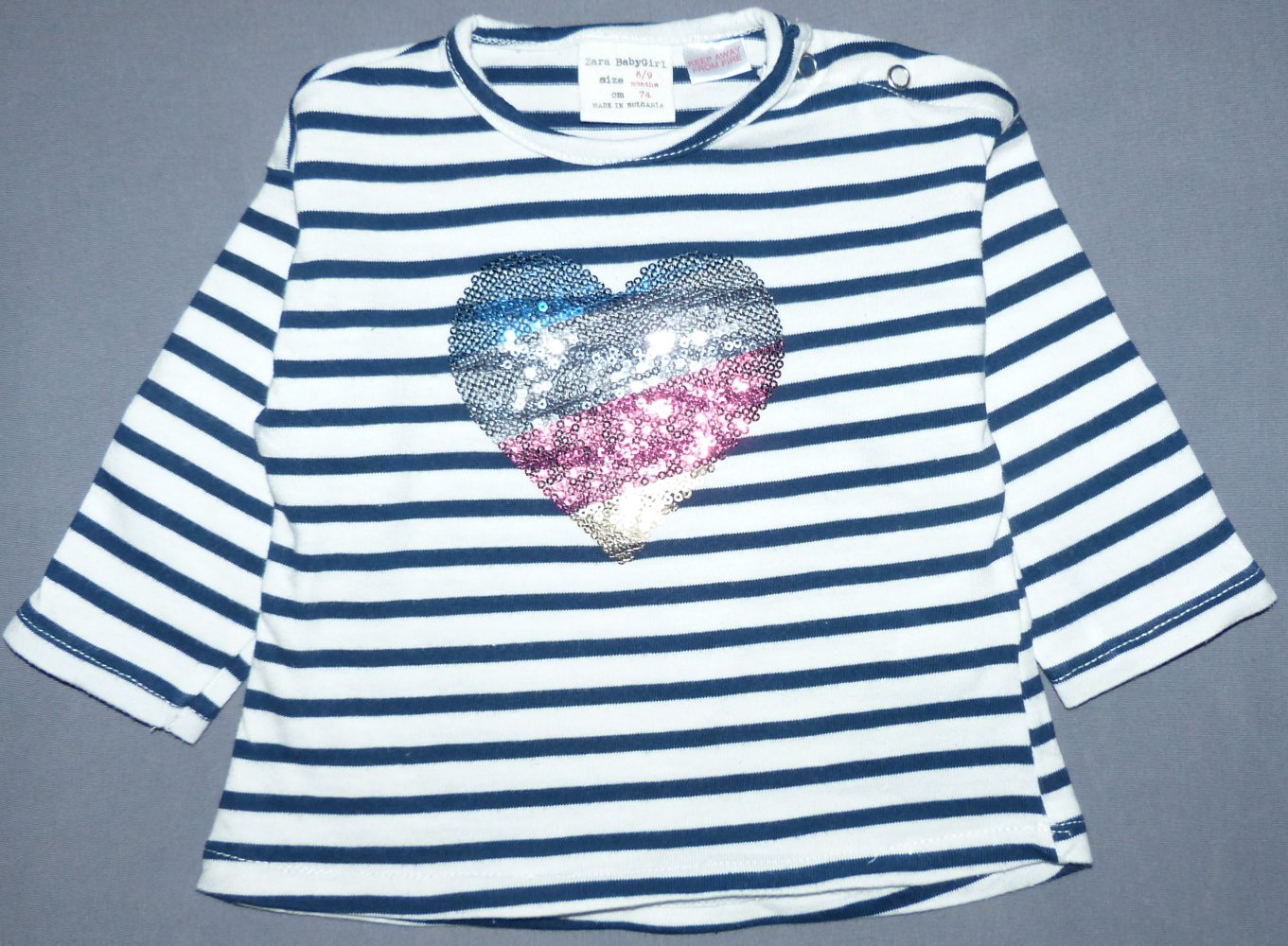 Zara Baby Girl Longsleeve 68 74 M 6 9 LA Shirt traumhaft w Neu