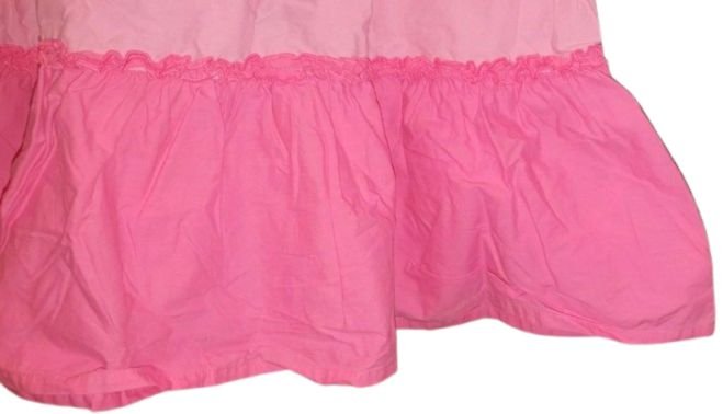 H&M Kleid Kleidchen 122 128 Hängerchen weiß rosa pink w Neu