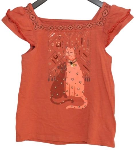 Palomino T - Shirt 122 128 Mädchen Longsleeve braun w Neu