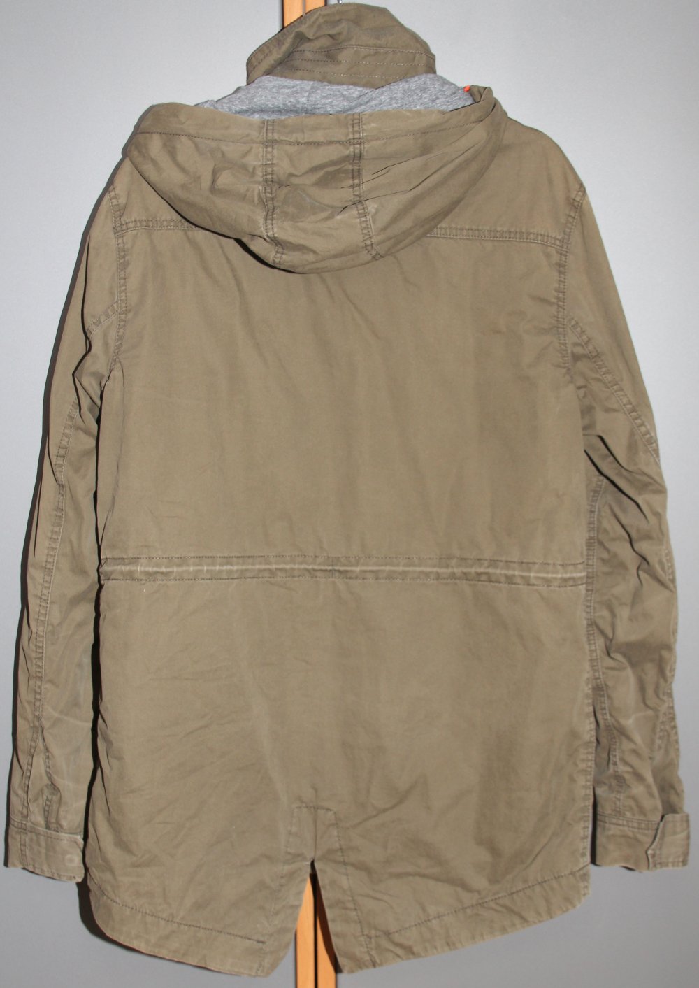SuperDry Military Premium Goods Parka L olive grün Herren Frühling w Neu