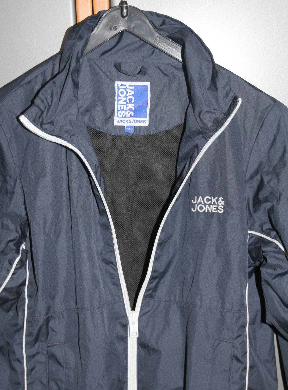 Jack & Jones leichte Jacke 134 140 Stehkragen Jäckchen marine blau w Neu