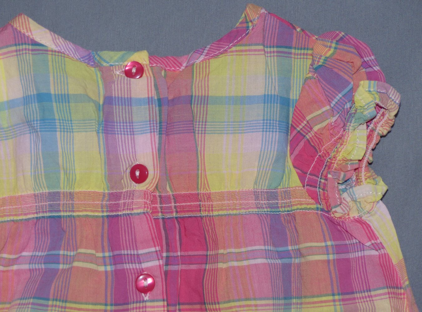 Zara Kleid 80 82 86 Hängerchen Trägerkleid Regenbogen w Neu