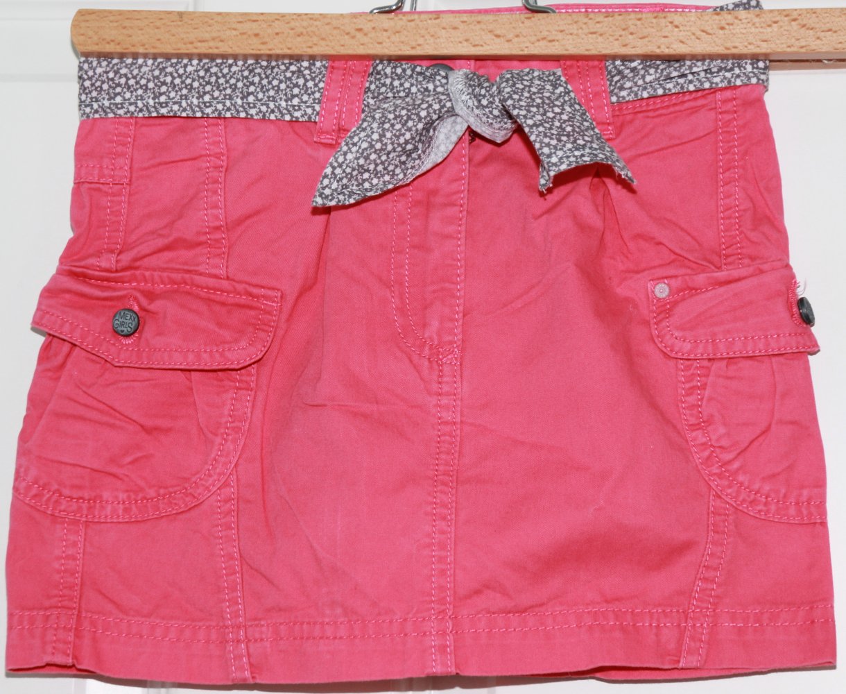 Mexx Mini Rock Röckchen 128 134 Kleid Minirock pink w Neu