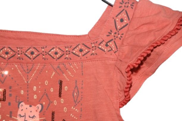 Palomino T - Shirt 122 128 Mädchen Longsleeve braun w Neu