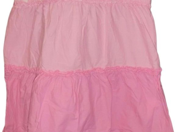 H&M Kleid Kleidchen 122 128 Hängerchen weiß rosa pink w Neu