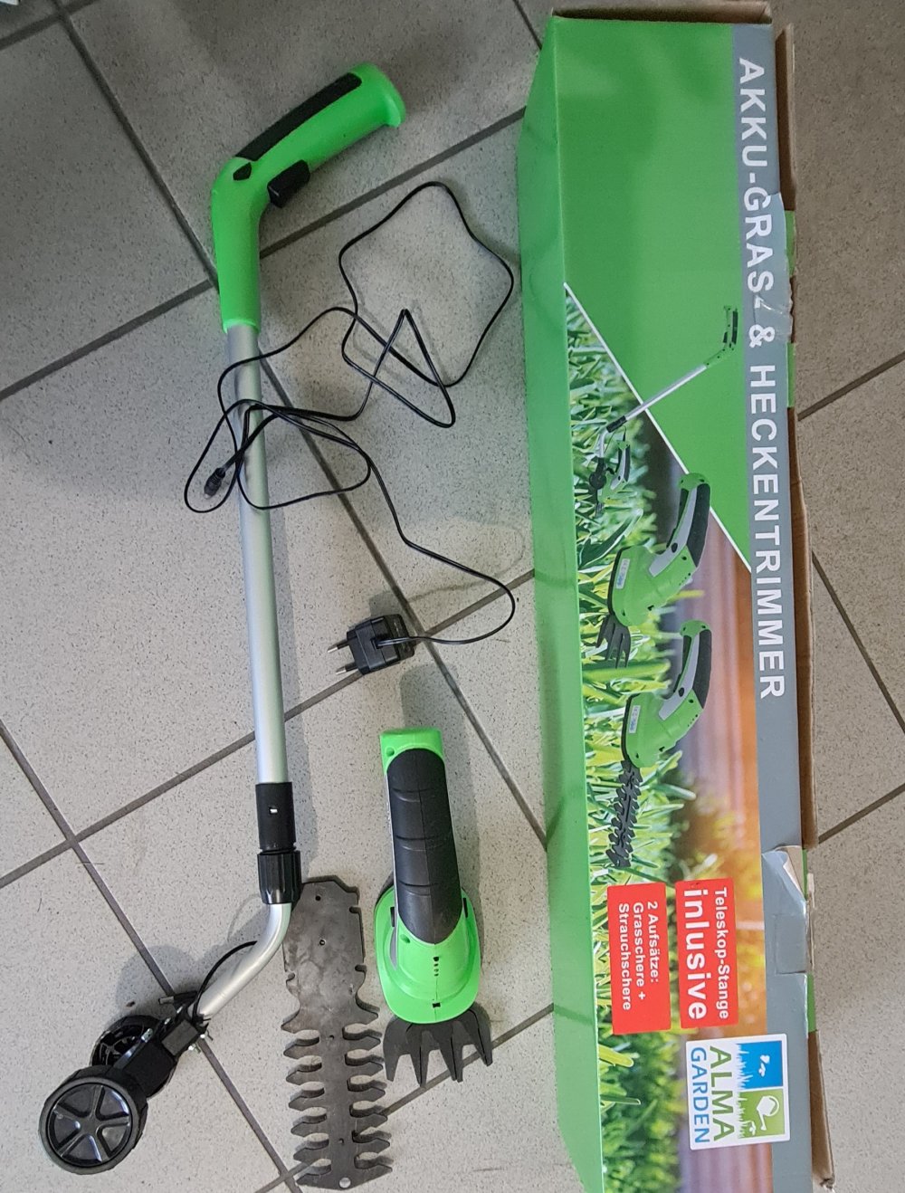 Alma Garden Akku Gras & Heckentrimmer