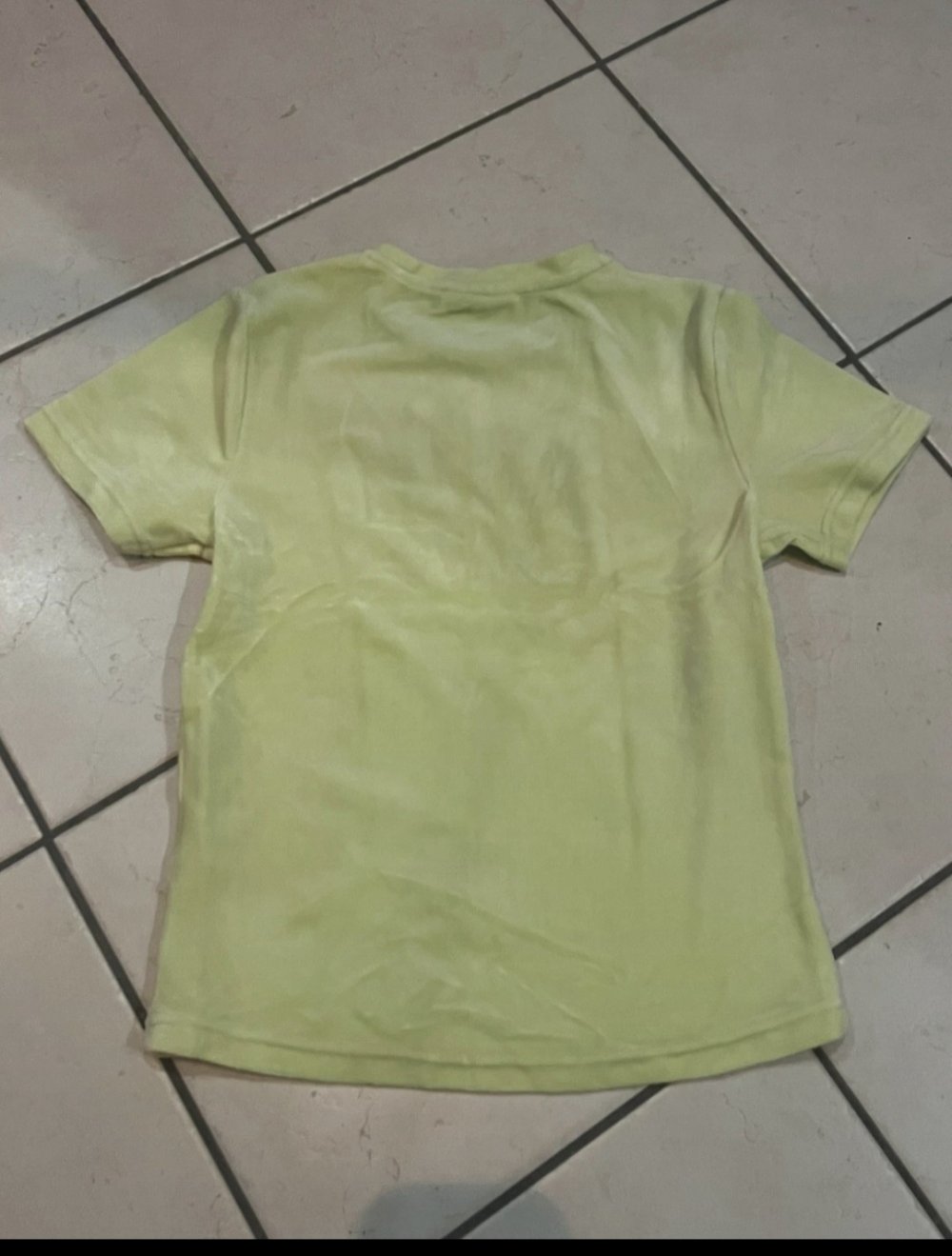 Juicy Couture velour mint t-shirt