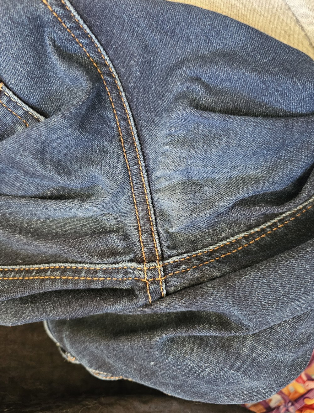 Low waist Jeans Motivi Dunkelblau 26 XS Hose Röhrenhose Röhrenjeans Denim