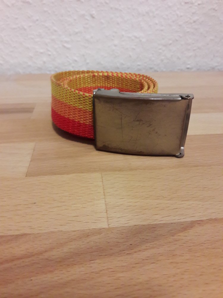 Bunter Gürtel stufenlos verstellbar