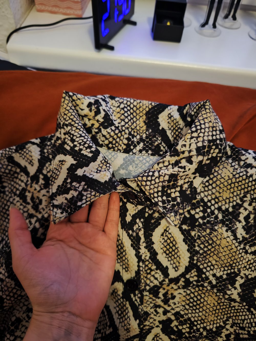 Snakeprint Tunika / Bluse 