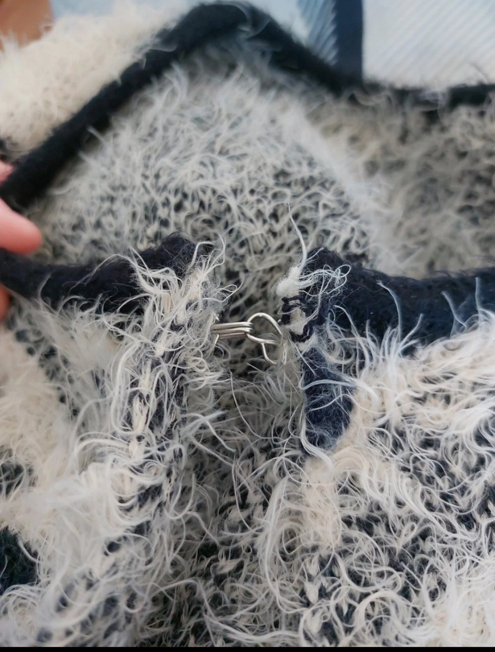 überzieh Jacke mit muster