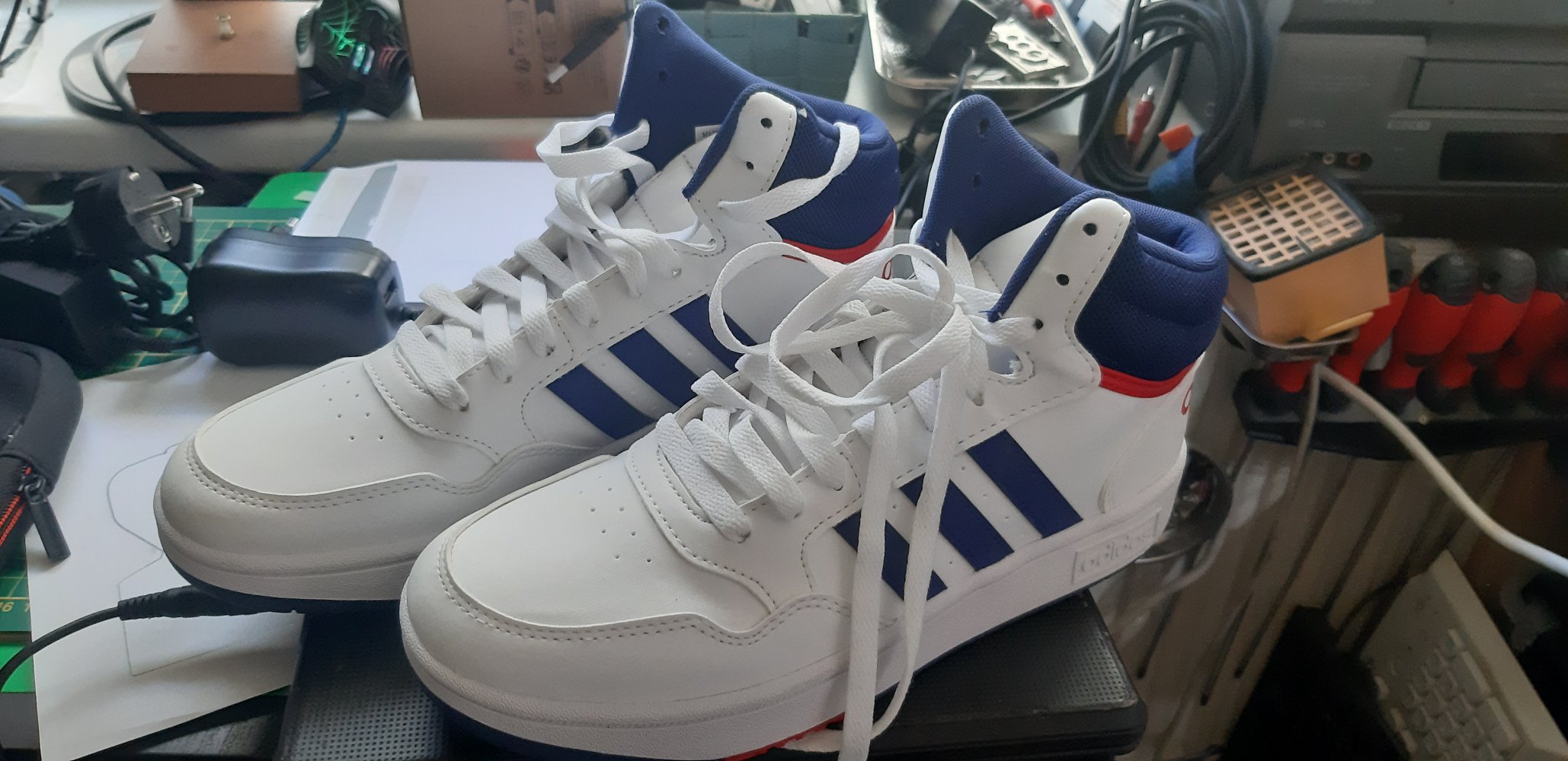 adidas Turnschuhe Hoops Mid Schuh - ein Schuh mit B-Ball_Vibe