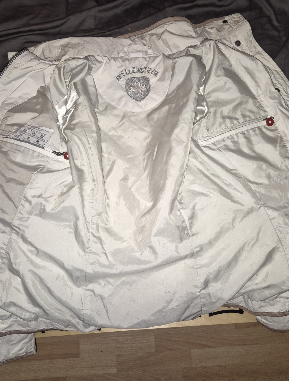 Wellensteyn Chocolate Jacke in Weiß | Größe XS