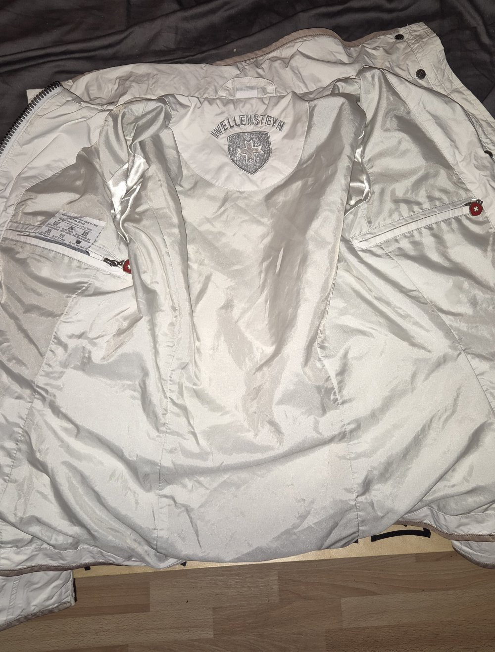 Wellensteyn Chocolate Jacke in Weiß | Größe XS